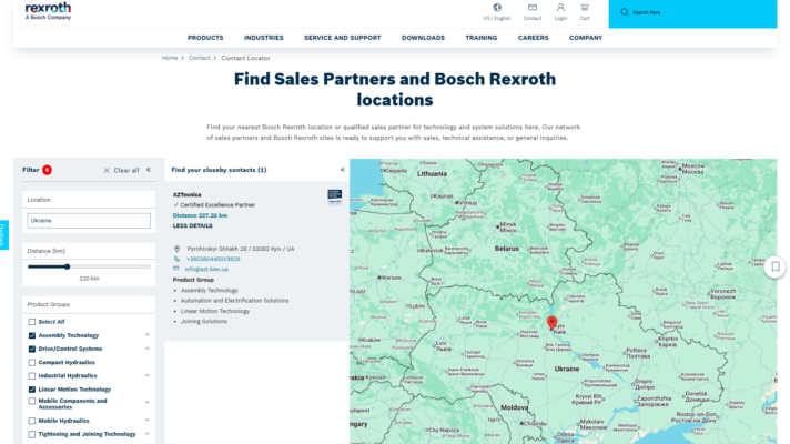 Bosch REXROTH в Україні